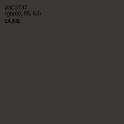 #3C3737 - Dune Color Image