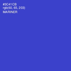 #3C41CB - Mariner Color Image