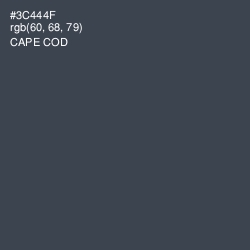 #3C444F - Cape Cod Color Image