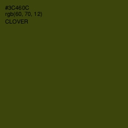 #3C460C - Clover Color Image