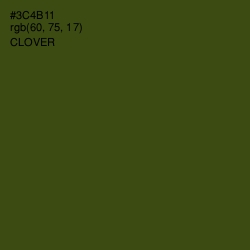 #3C4B11 - Clover Color Image