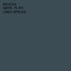 #3C4C54 - Limed Spruce Color Image