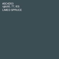 #3C4D53 - Limed Spruce Color Image