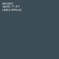 #3C4D57 - Limed Spruce Color Image