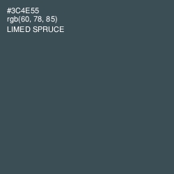 #3C4E55 - Limed Spruce Color Image