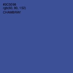 #3C5098 - Chambray Color Image