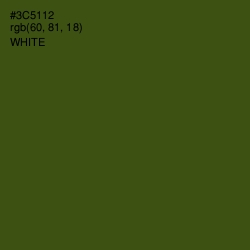 #3C5112 - Clover Color Image