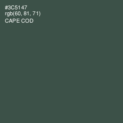 #3C5147 - Cape Cod Color Image