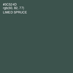 #3C524D - Limed Spruce Color Image