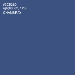 #3C5280 - Chambray Color Image