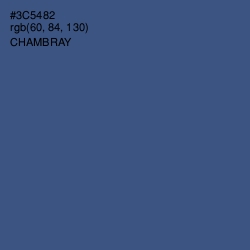 #3C5482 - Chambray Color Image