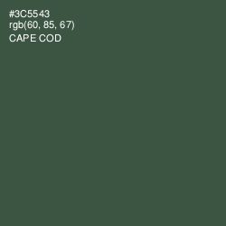 #3C5543 - Cape Cod Color Image