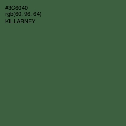 #3C6040 - Killarney Color Image