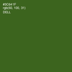 #3C641F - Dell Color Image