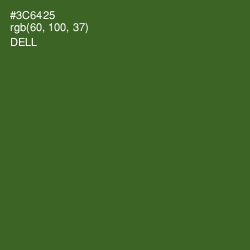 #3C6425 - Dell Color Image