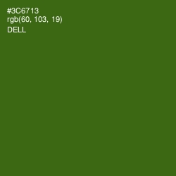 #3C6713 - Dell Color Image