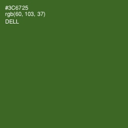 #3C6725 - Dell Color Image