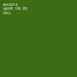 #3C6D16 - Dell Color Image