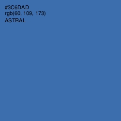 #3C6DAD - Astral Color Image