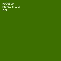 #3C6E00 - Dell Color Image