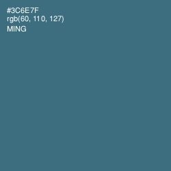 #3C6E7F - Ming Color Image