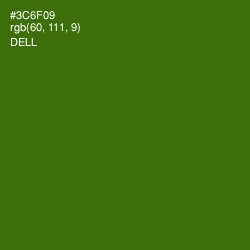 #3C6F09 - Dell Color Image