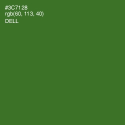 #3C7128 - Dell Color Image