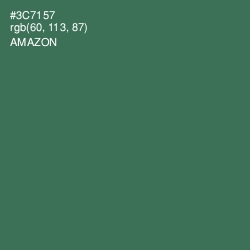 #3C7157 - Amazon Color Image