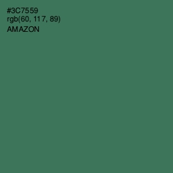 #3C7559 - Amazon Color Image