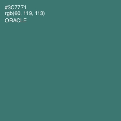 #3C7771 - Oracle Color Image