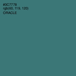 #3C7778 - Oracle Color Image