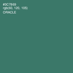 #3C7869 - Oracle Color Image