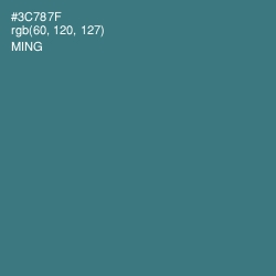#3C787F - Ming Color Image