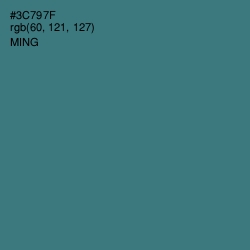 #3C797F - Ming Color Image