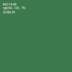 #3C7A4B - Goblin Color Image