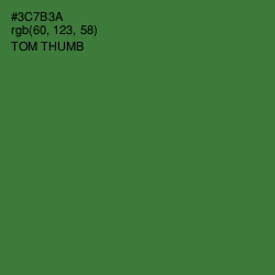 #3C7B3A - Tom Thumb Color Image