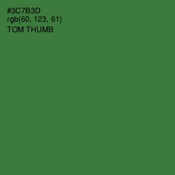 #3C7B3D - Tom Thumb Color Image