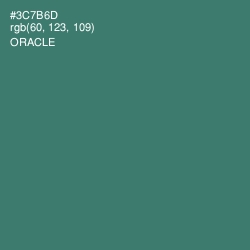 #3C7B6D - Oracle Color Image