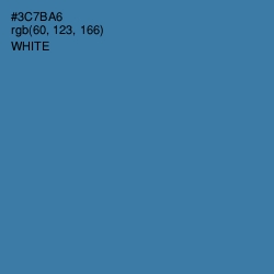#3C7BA6 - Astral Color Image