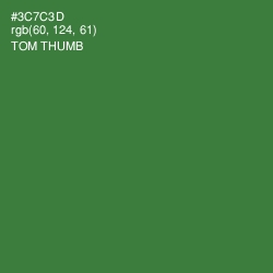 #3C7C3D - Tom Thumb Color Image