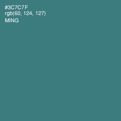 #3C7C7F - Ming Color Image