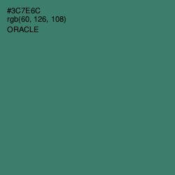 #3C7E6C - Oracle Color Image