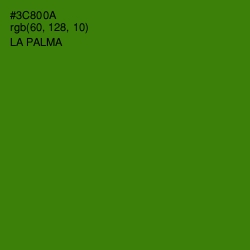 #3C800A - La Palma Color Image