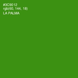 #3C9012 - La Palma Color Image