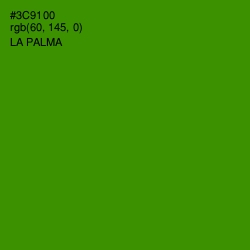 #3C9100 - La Palma Color Image