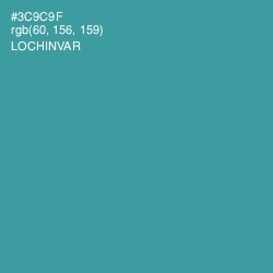 #3C9C9F - Lochinvar Color Image