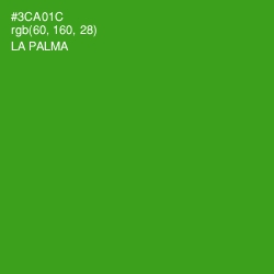 #3CA01C - La Palma Color Image