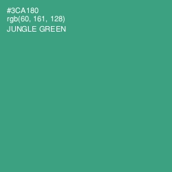 #3CA180 - Jungle Green Color Image