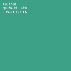 #3CA186 - Jungle Green Color Image