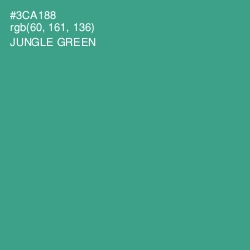 #3CA188 - Jungle Green Color Image